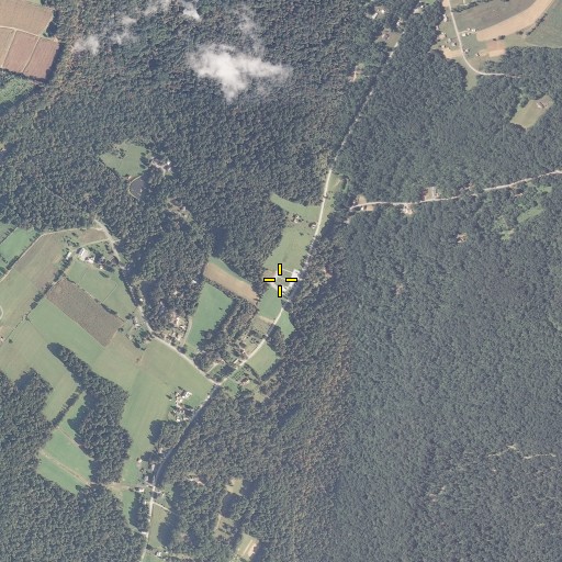 Aerial/Satellite Image of Garfield United Methodist Church, MD