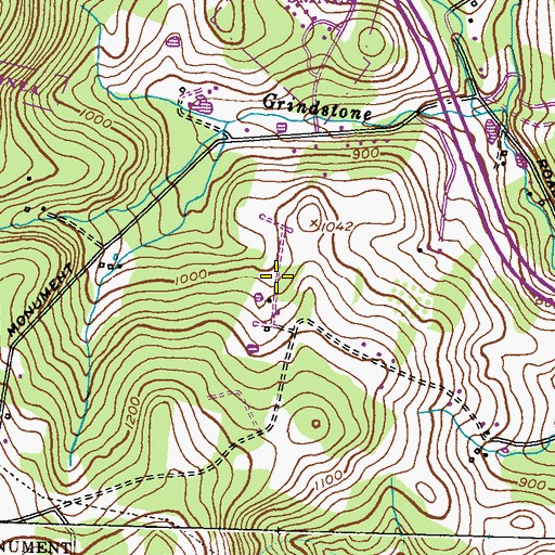 Topographic Map of North Lynch Estates, MD