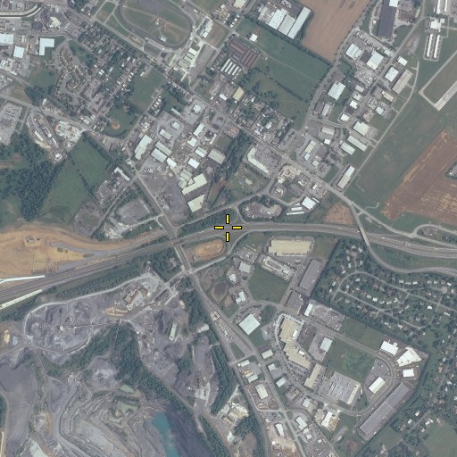 Aerial/Satellite Image of Interchange 55, MD