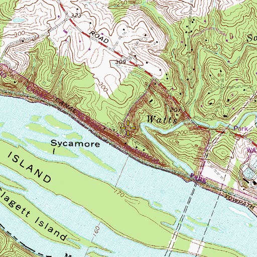 Topographic Map of Herron Spring, MD