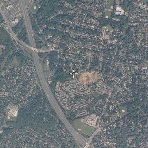Aerial/Satellite Image of Bullards Park, MD
