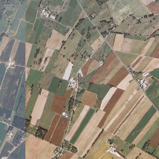 Aerial/Satellite Image of Millers Cemetery, MD