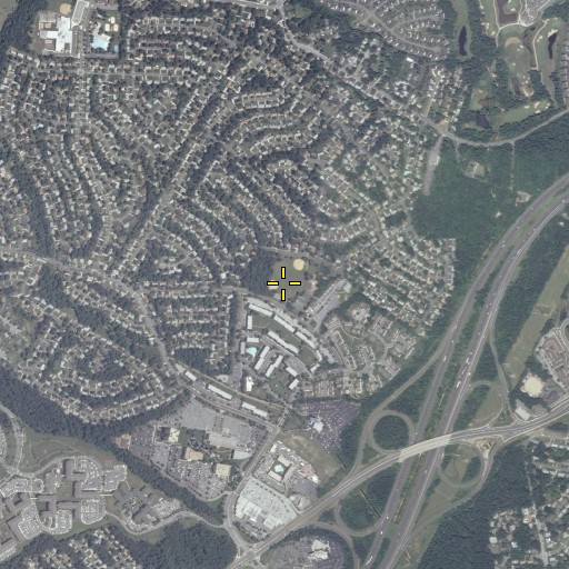 Aerial/Satellite Image of Calverton Park, MD