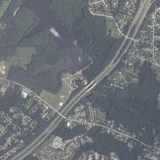 Aerial/Satellite Image of Willis Pumping Station, MD
