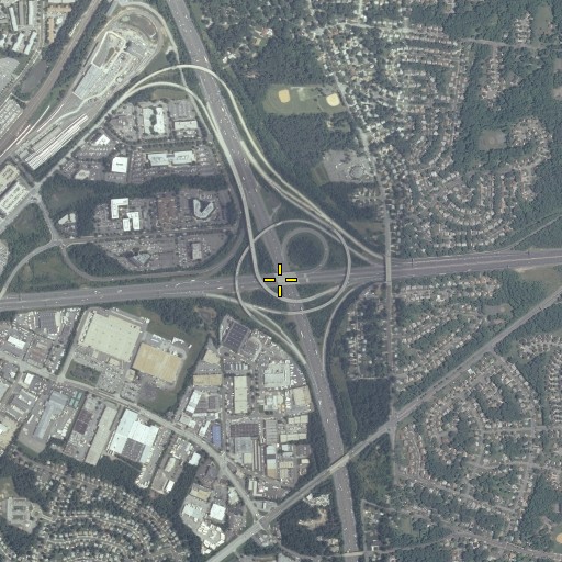 Aerial/Satellite Image of Interchange 19, MD