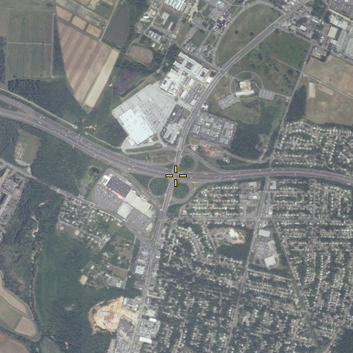 Aerial/Satellite Image of Interchange 25, MD