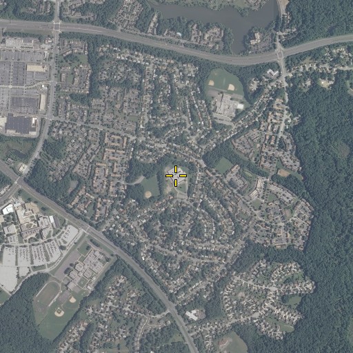 Aerial/Satellite Image of Kettering Elementary School, MD