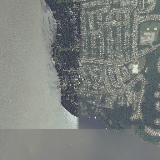 Aerial/Satellite Image of Indian Queen Estates, MD