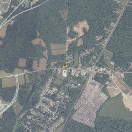 Aerial/Satellite Image of Chapel of the Incarnation, MD