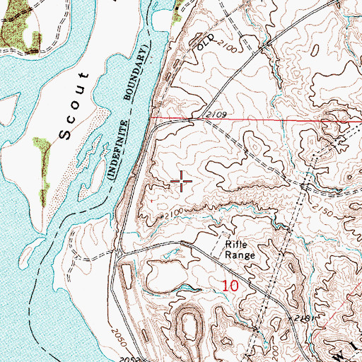 Topographic Map of Cactus Flat (historical), MT
