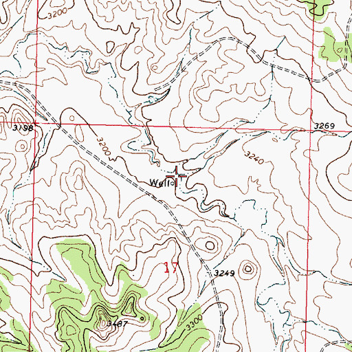 Topographic Map of Clark School (historical), MT