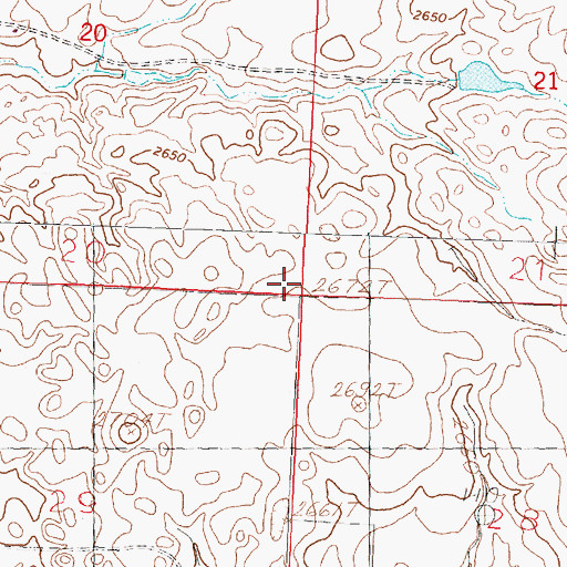 Topographic Map of Nordberg School (historical), MT