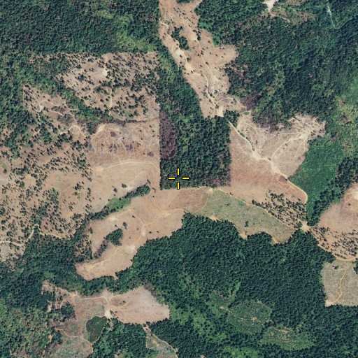 Aerial/Satellite Image of Wagners (historical), CA