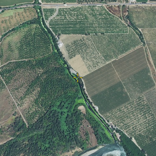 Aerial/Satellite Image of Pine Creek Landing, CA
