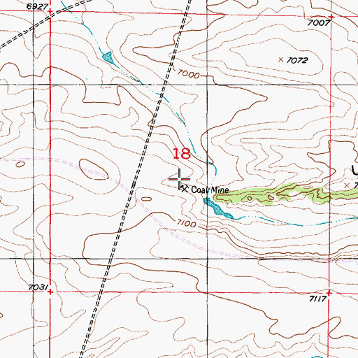 Rock Creek Wyoming Map Rock Creek Mine, Wy
