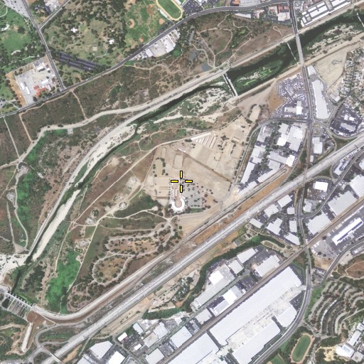 Aerial/Satellite Image of Pico Rivera Bicentennial Park, CA