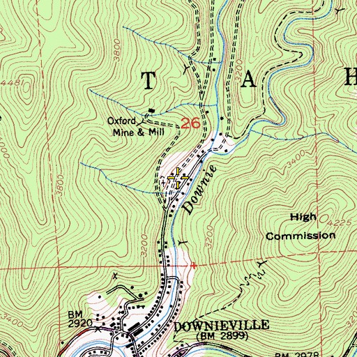 Topographic Map of Zumwalt Flat, CA