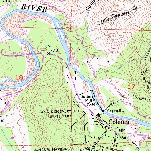 Topographic Map of North Beach Picnic Area, CA