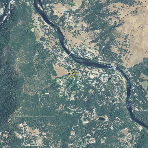 Aerial/Satellite Image of Papini House, CA