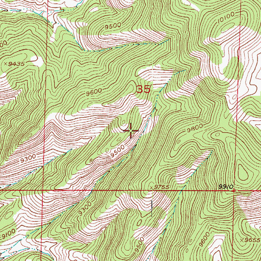 Topographic Map of Sunshine Valley Lode, CO