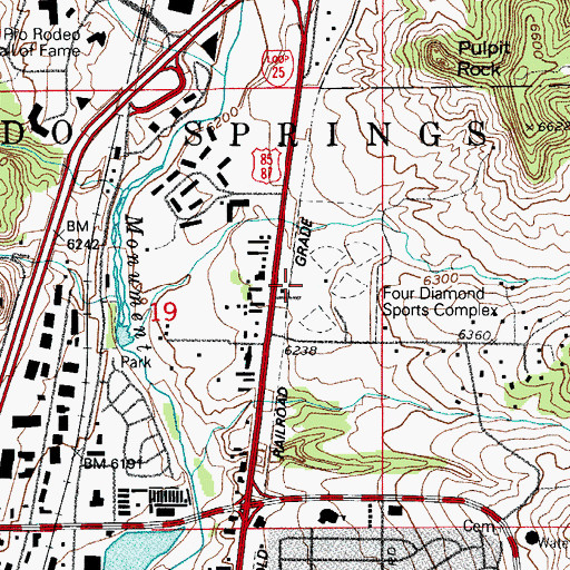 Topographic Map of Red Ash Mine, CO