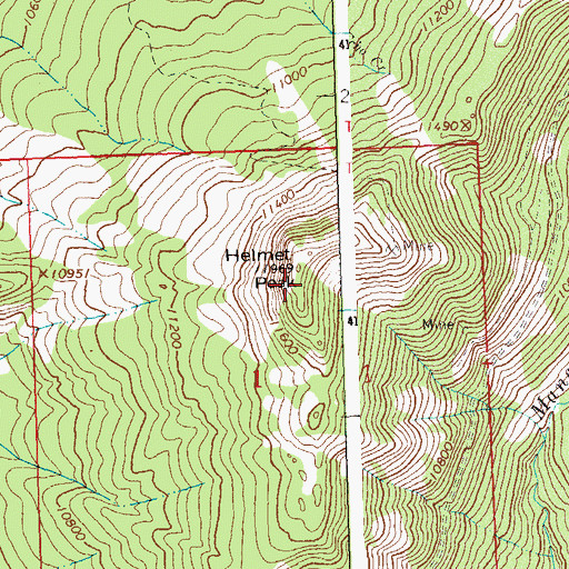 Topographic Map of Mancos View Mine, CO