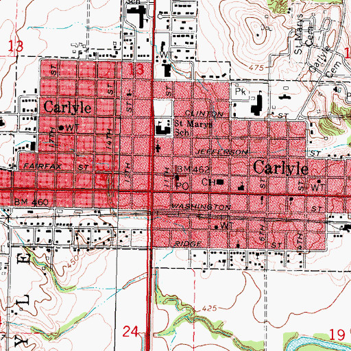 Carlyle Post Office, IL