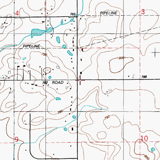 Topographic Map of Hasenjager School (historical), IL