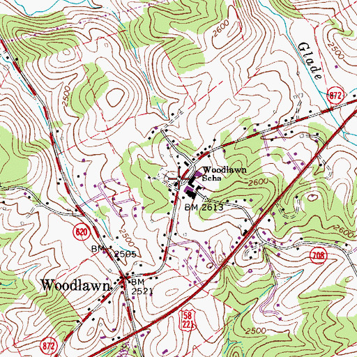 Woodlawn Methodist Church, VA