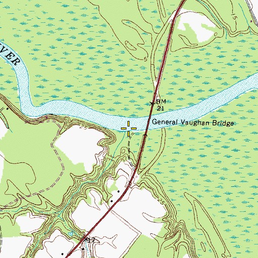 Topographic Map of Still Landing, VA