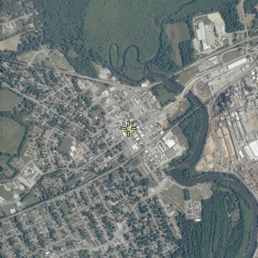 Aerial/Satellite Image of Raiford Hospital (historical), VA