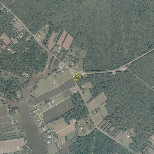Aerial/Satellite Image of Emmaus Cemetery, VA