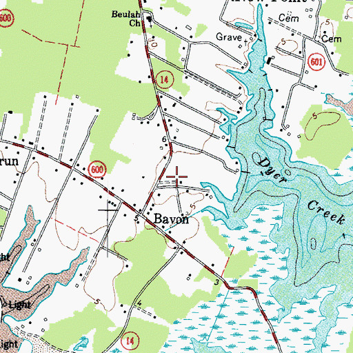 Topographic Map of Owen Burial Ground, VA