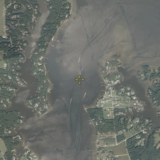 Aerial/Satellite Image of Shipleys Ferry (historical), VA
