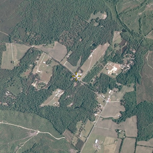 Aerial/Satellite Image of Second Baptist Church, VA