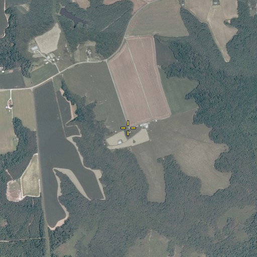 Aerial/Satellite Image of Pigeon Hill, VA