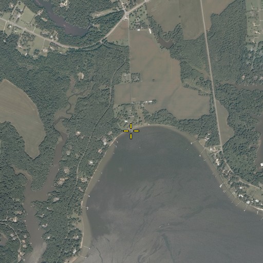 Aerial/Satellite Image of Conrad Wharf (historical), VA