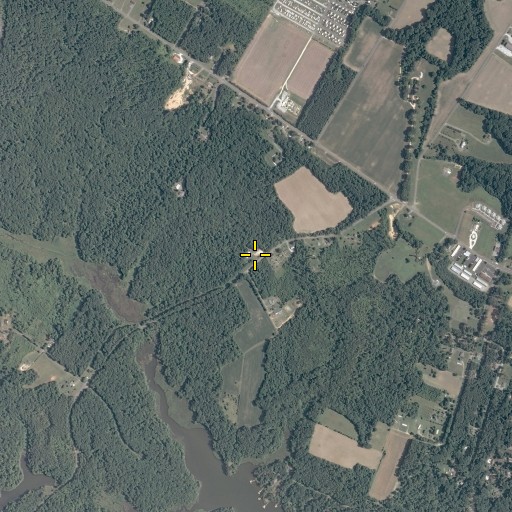 Aerial/Satellite Image of Pine Grove School (historical), VA
