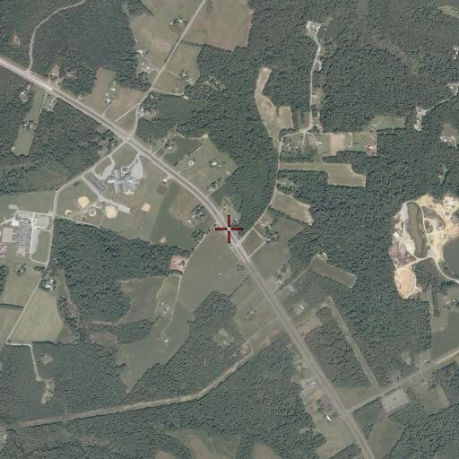 Aerial/Satellite Image of Silver Hill School (historical), VA
