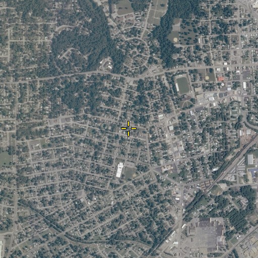 Aerial/Satellite Image of Pilgrim Holiness Church, VA