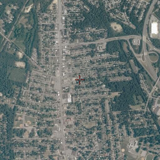 Aerial/Satellite Image of Colonial Heights Health Department, VA