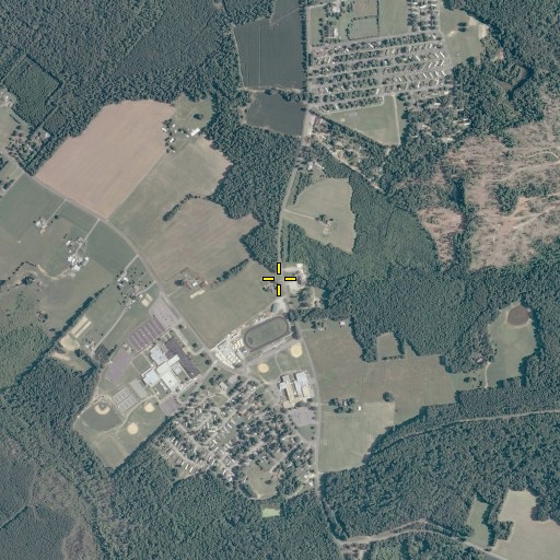 Aerial/Satellite Image of Bethlehem Church, VA