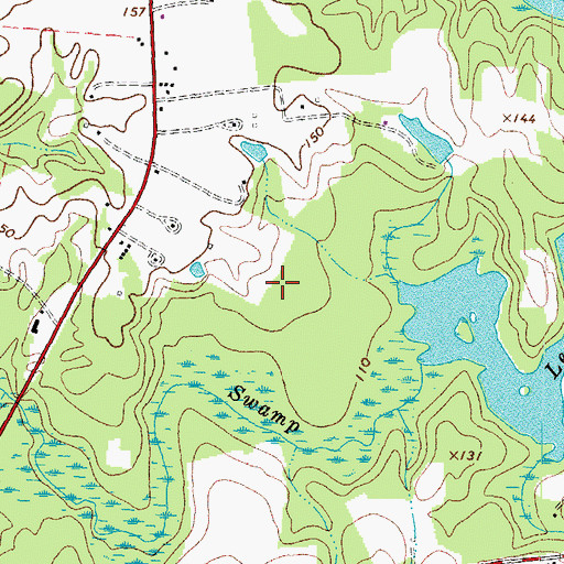 Topographic Map of Derby (historical), VA