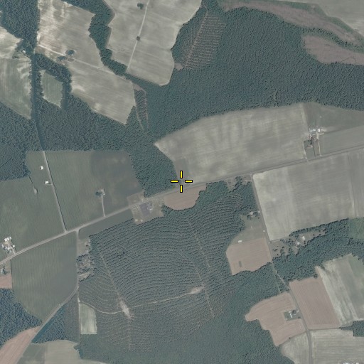 Aerial/Satellite Image of Gay School (historical), VA