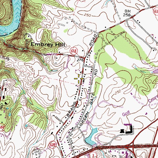 Topographic Map of The Church of Jesus Christ of Latter Day Saints, VA