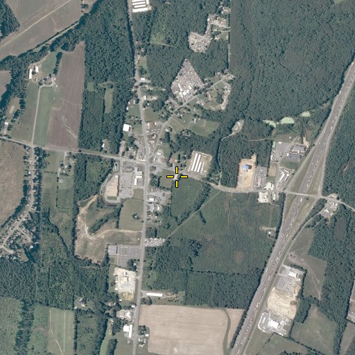Aerial/Satellite Image of Thornburg Post Office, VA
