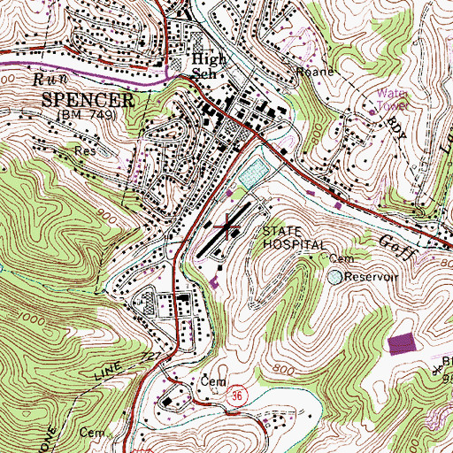 Spencer State Hospital (historical), WV