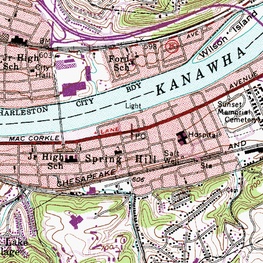 Spring Hill Post Office, WV