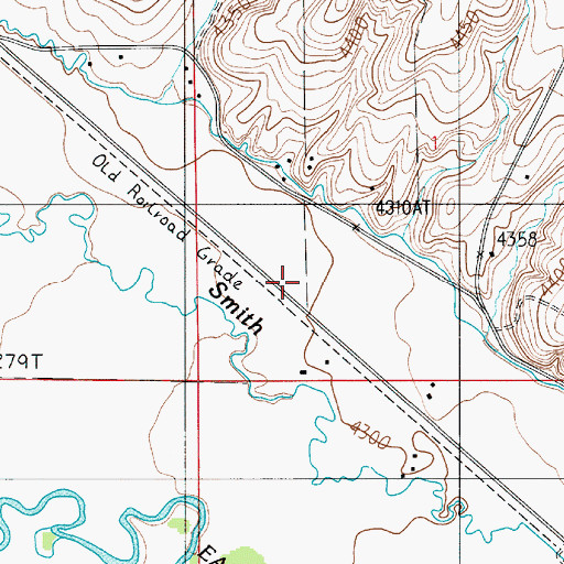 Topographic Map of Torbet (historical), MT