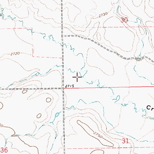Topographic Map of Kahn Coulee, MT